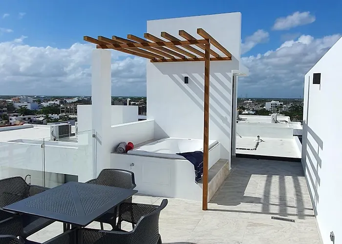 Apto Estudio Con Rooftoo En Playa Del Carmen