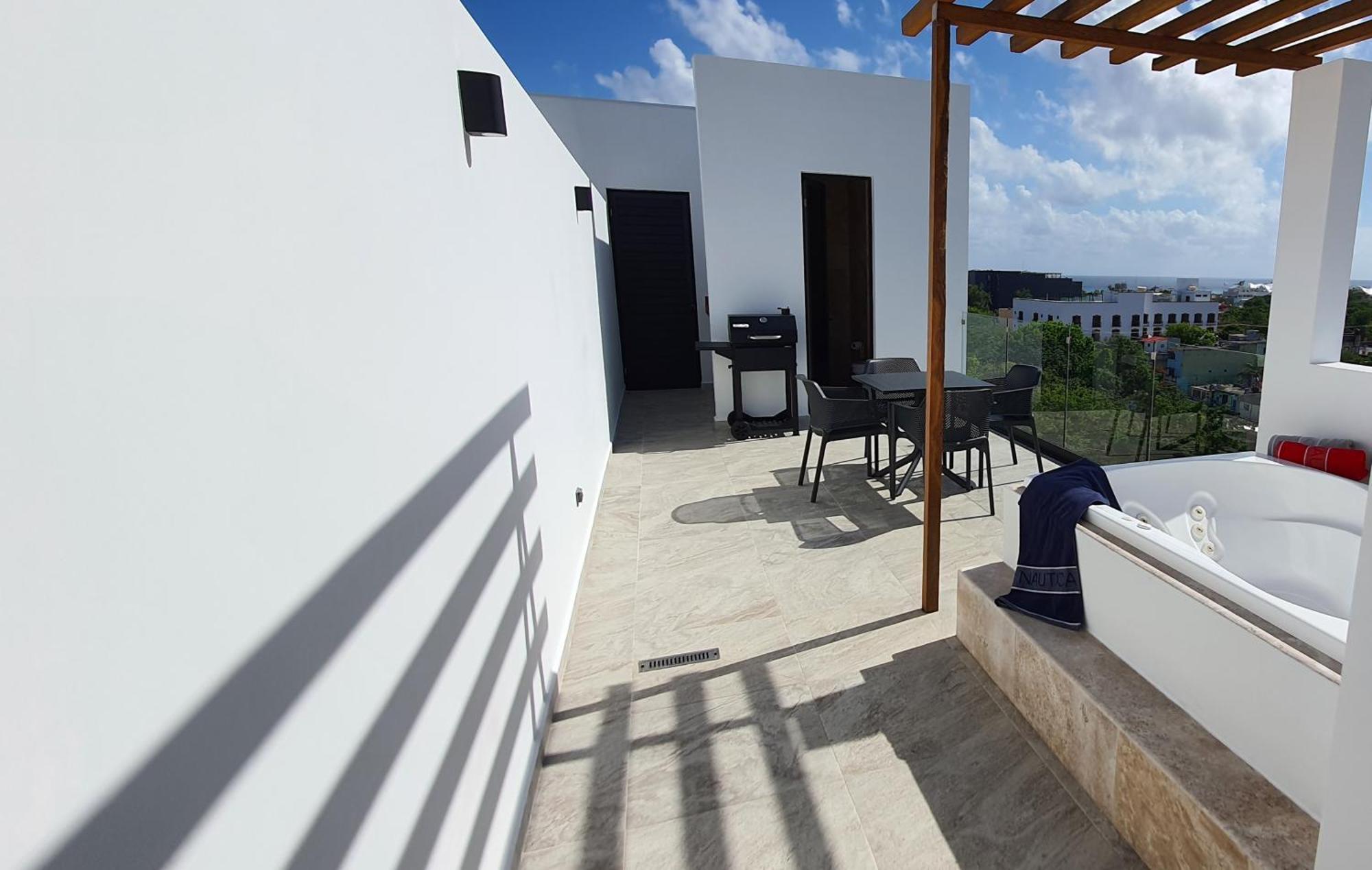 Apto Estudio Con Rooftoo En Playa del Carmen